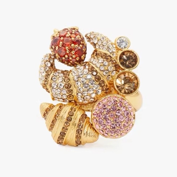 kate spade Jewelry - $128 Kate Spade Patisserie Statement Ring size 7